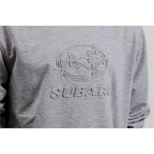 Embossed Midweight Crewneck Sweatshirt - Embossed Midweight Crewneck Sweatshirt - Image 1 of 6