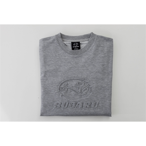 Embossed Midweight Crewneck Sweatshirt - Embossed Midweight Crewneck Sweatshirt - Image 3 of 6