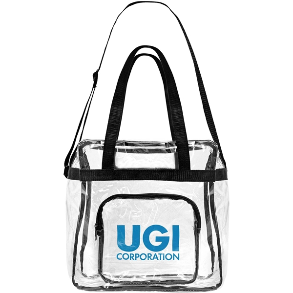 The Everything Clear Vinyl Tote Bag - The Everything Clear Vinyl Tote Bag - Image 0 of 6