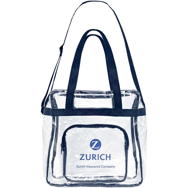 The Everything Clear Vinyl Tote Bag - The Everything Clear Vinyl Tote Bag - Image 2 of 6