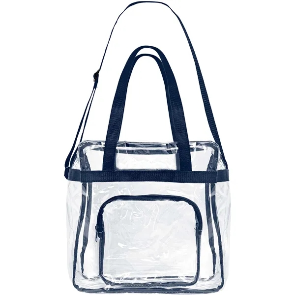 The Everything Clear Vinyl Tote Bag - The Everything Clear Vinyl Tote Bag - Image 4 of 6