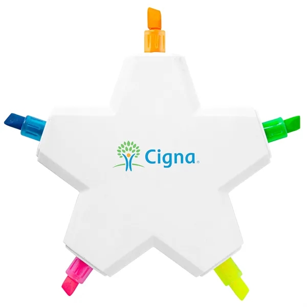 Star 5-Color Highlighter - Star 5-Color Highlighter - Image 2 of 4
