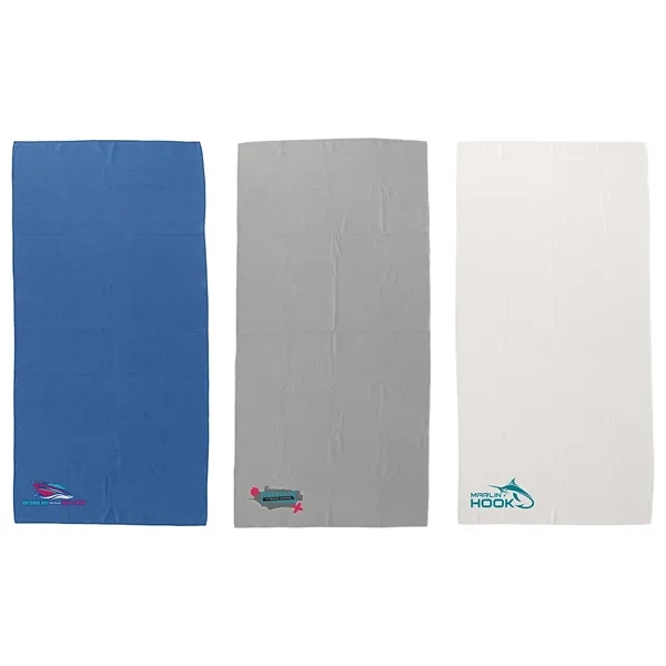 Seaside 30- x 60- Waffle Microfiber Beach Towel