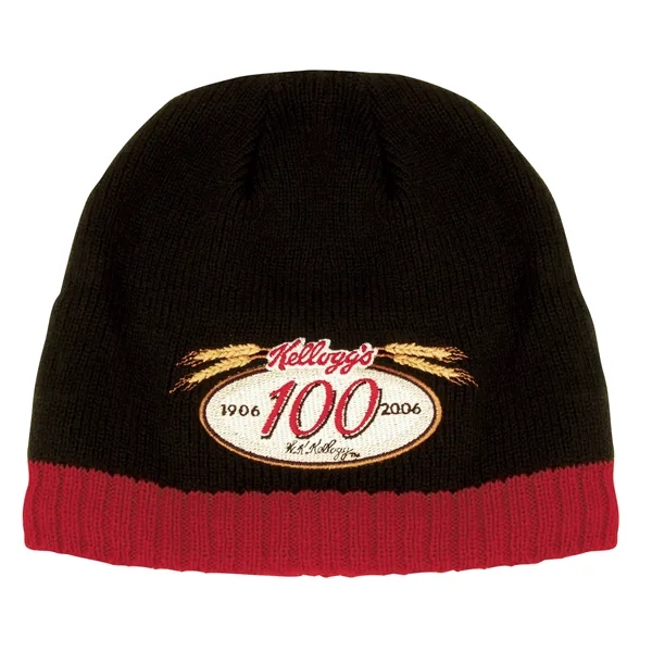 Cable Knit Trimmed Toque with Fleece Lining - Cable Knit Trimmed Toque with Fleece Lining - Image 0 of 0