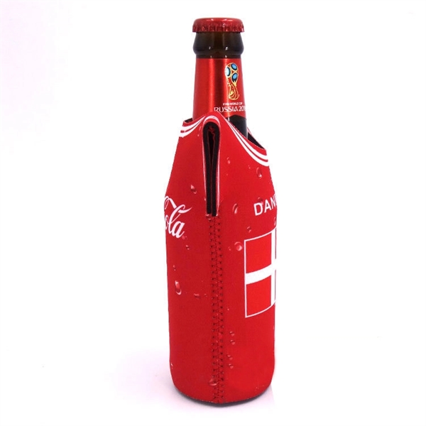 Neoprene T Shirt  Beer Bottle Cooler - Neoprene T Shirt  Beer Bottle Cooler - Image 2 of 8