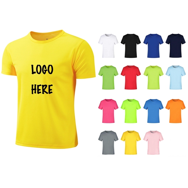 Unisex Quick Dry  Advertising T-Shirt - Unisex Quick Dry  Advertising T-Shirt - Image 0 of 1