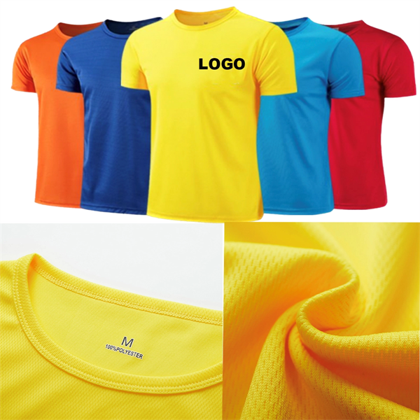 Unisex Quick Dry  Advertising T-Shirt - Unisex Quick Dry  Advertising T-Shirt - Image 1 of 1