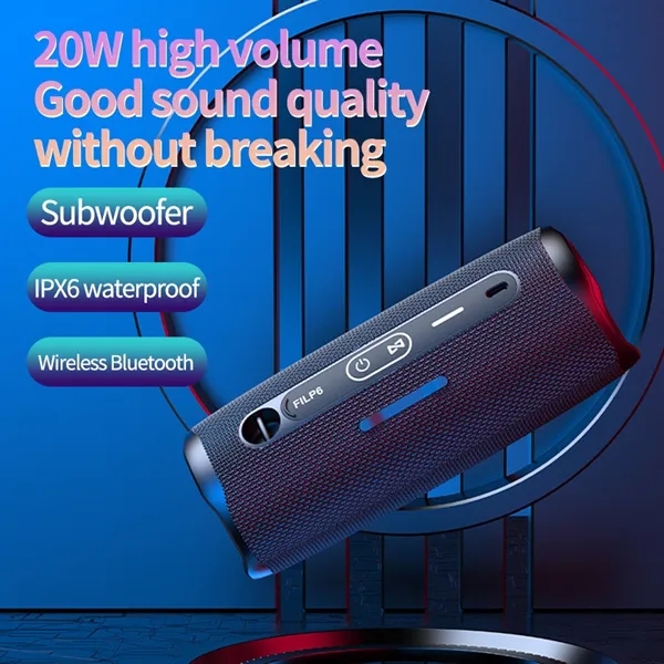 Flip6 Waterproof Portable Bluetooth Speaker - Flip6 Waterproof Portable Bluetooth Speaker - Image 1 of 8