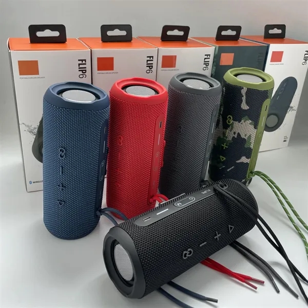 Flip6 Waterproof Portable Bluetooth Speaker - Flip6 Waterproof Portable Bluetooth Speaker - Image 4 of 8