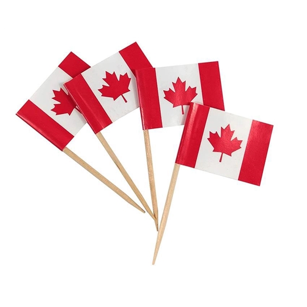 Cocktail Toothpick Flag Cake Topper Picks - Cocktail Toothpick Flag Cake Topper Picks - Image 2 of 3