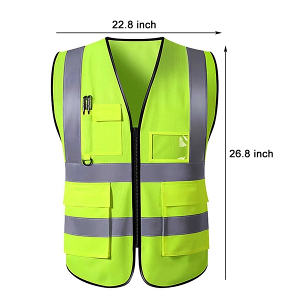 Reflective Safety Vest - Reflective Safety Vest - Image 2 of 2