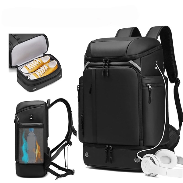 Multifunctional Travel Backpack - Multifunctional Travel Backpack - Image 0 of 4