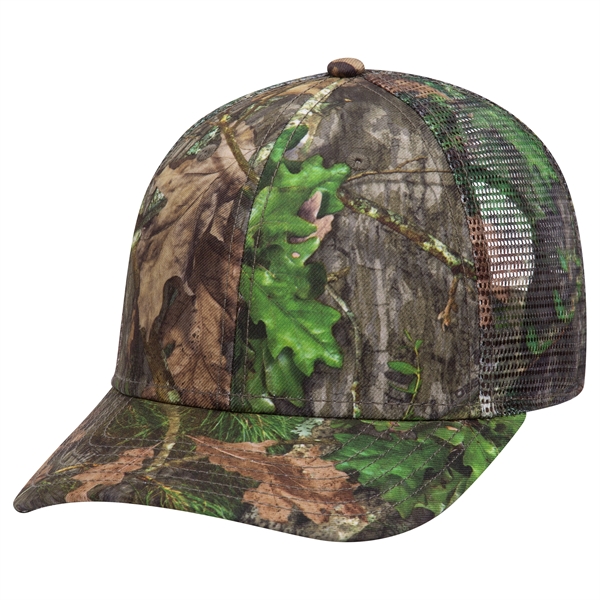 6 Panel Low Profile Mesh Back Trucker Hat - 6 Panel Low Profile Mesh Back Trucker Hat - Image 10 of 36