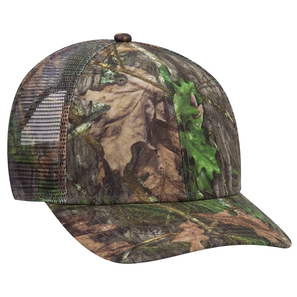 6 Panel Low Profile Mesh Back Trucker Hat - 6 Panel Low Profile Mesh Back Trucker Hat - Image 7 of 36