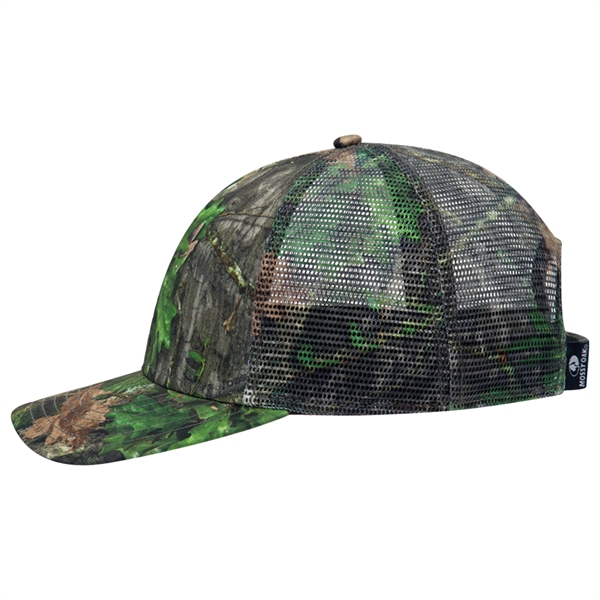 6 Panel Low Profile Mesh Back Trucker Hat - 6 Panel Low Profile Mesh Back Trucker Hat - Image 11 of 36