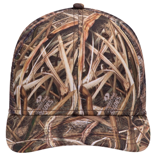 6 Panel Low Profile Mesh Back Trucker Hat - 6 Panel Low Profile Mesh Back Trucker Hat - Image 15 of 36