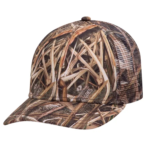 6 Panel Low Profile Mesh Back Trucker Hat - 6 Panel Low Profile Mesh Back Trucker Hat - Image 16 of 36