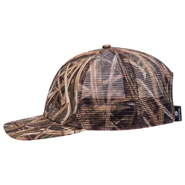 6 Panel Low Profile Mesh Back Trucker Hat - 6 Panel Low Profile Mesh Back Trucker Hat - Image 17 of 36