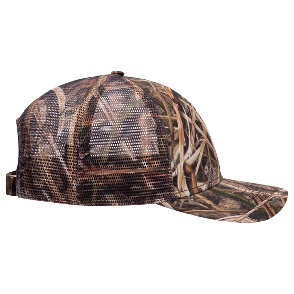 6 Panel Low Profile Mesh Back Trucker Hat - 6 Panel Low Profile Mesh Back Trucker Hat - Image 18 of 36