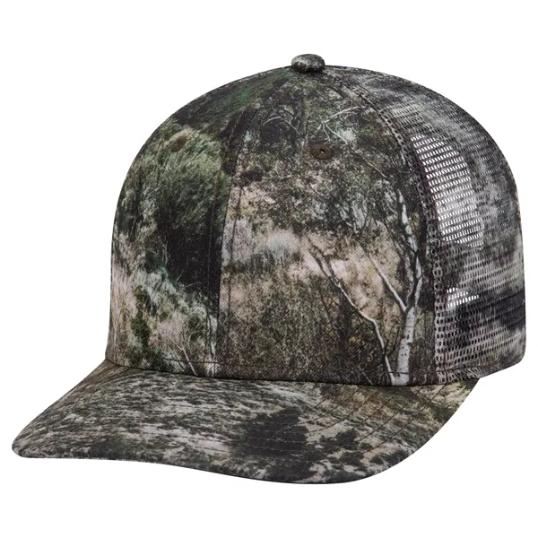 6 Panel Low Profile Mesh Back Trucker Hat - 6 Panel Low Profile Mesh Back Trucker Hat - Image 22 of 36