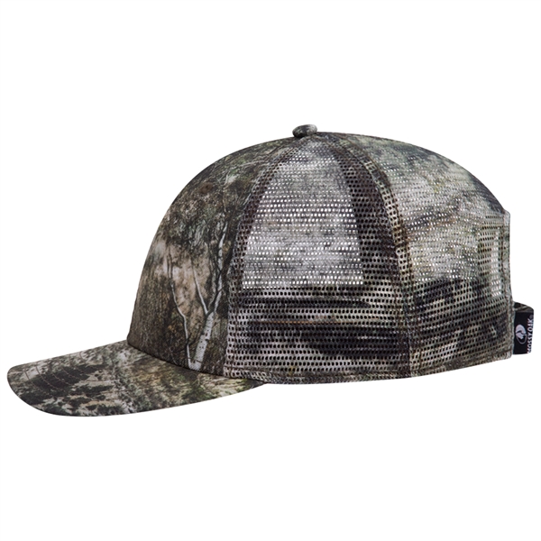 6 Panel Low Profile Mesh Back Trucker Hat - 6 Panel Low Profile Mesh Back Trucker Hat - Image 23 of 36