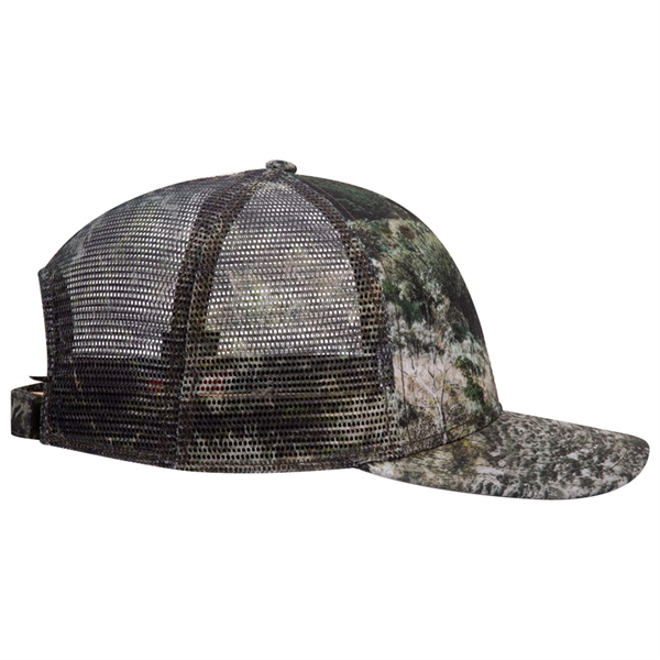 6 Panel Low Profile Mesh Back Trucker Hat - 6 Panel Low Profile Mesh Back Trucker Hat - Image 24 of 36
