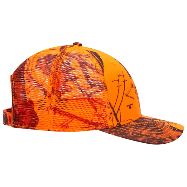 6 Panel Low Profile Mesh Back Trucker Hat - 6 Panel Low Profile Mesh Back Trucker Hat - Image 30 of 36