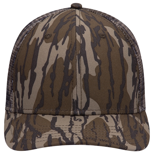 6 Panel Low Profile Mesh Back Trucker Hat - 6 Panel Low Profile Mesh Back Trucker Hat - Image 33 of 36