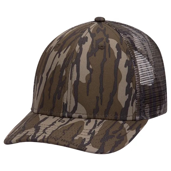 6 Panel Low Profile Mesh Back Trucker Hat - 6 Panel Low Profile Mesh Back Trucker Hat - Image 34 of 36