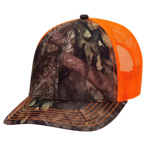 6 Panel Low Profile Mesh Back Trucker Hat - 6 Panel Low Profile Mesh Back Trucker Hat - Image 9 of 78