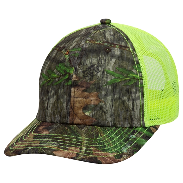 6 Panel Low Profile Mesh Back Trucker Hat - 6 Panel Low Profile Mesh Back Trucker Hat - Image 21 of 78