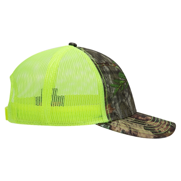 6 Panel Low Profile Mesh Back Trucker Hat - 6 Panel Low Profile Mesh Back Trucker Hat - Image 24 of 78