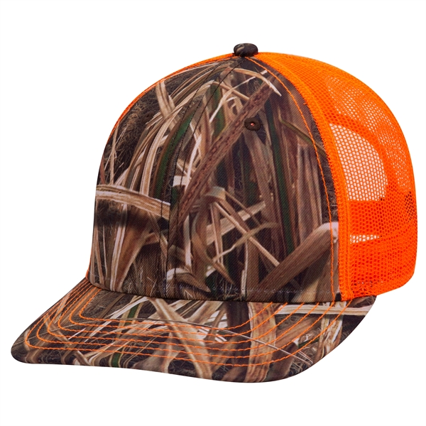 6 Panel Low Profile Mesh Back Trucker Hat - 6 Panel Low Profile Mesh Back Trucker Hat - Image 33 of 78