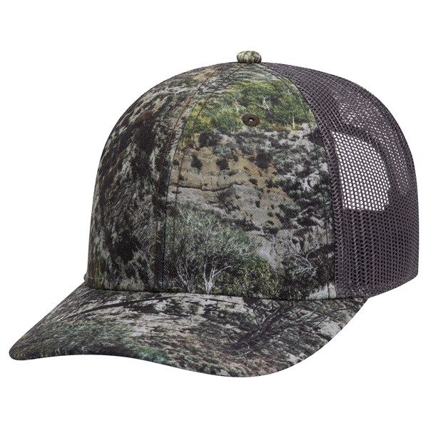 6 Panel Low Profile Mesh Back Trucker Hat - 6 Panel Low Profile Mesh Back Trucker Hat - Image 45 of 78