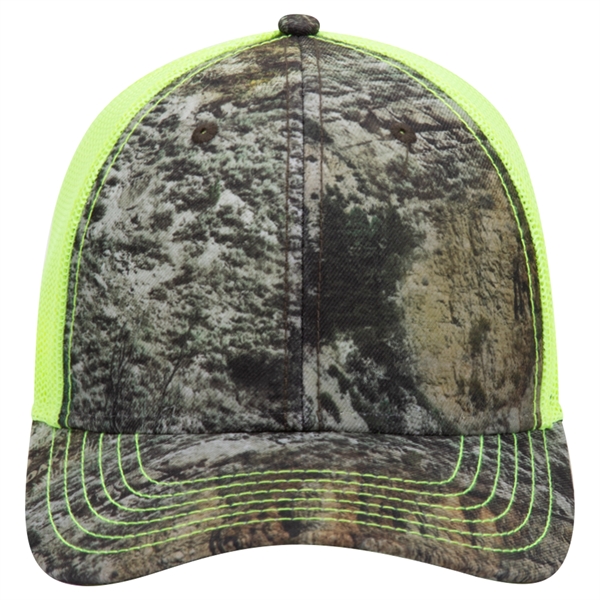 6 Panel Low Profile Mesh Back Trucker Hat - 6 Panel Low Profile Mesh Back Trucker Hat - Image 50 of 78