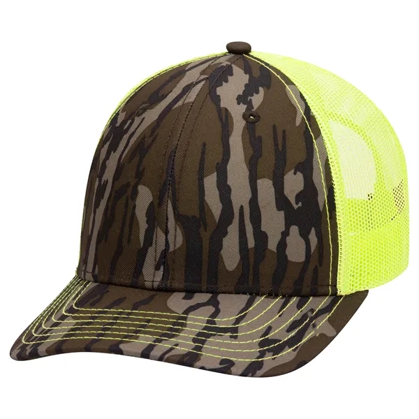 6 Panel Low Profile Mesh Back Trucker Hat - 6 Panel Low Profile Mesh Back Trucker Hat - Image 63 of 78