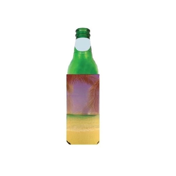 Full Color Slim Foam Bottle Cooler, 12 oz. - Full Color Slim Foam Bottle Cooler, 12 oz. - Image 1 of 2
