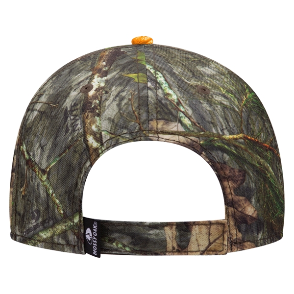 Mossy Oak® Camo Polyester Twill Sandwich Visor 6 Panel Cap - Mossy Oak® Camo Polyester Twill Sandwich Visor 6 Panel Cap - Image 8 of 36