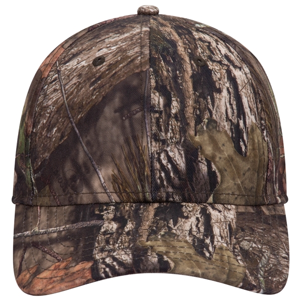 Mossy Oak® Camouflage Polyester Twill 6 Panel Baseball Cap - Mossy Oak® Camouflage Polyester Twill 6 Panel Baseball Cap - Image 3 of 36