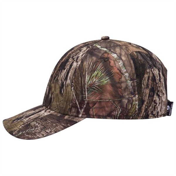 Mossy Oak® Camouflage Polyester Twill 6 Panel Baseball Cap - Mossy Oak® Camouflage Polyester Twill 6 Panel Baseball Cap - Image 5 of 36