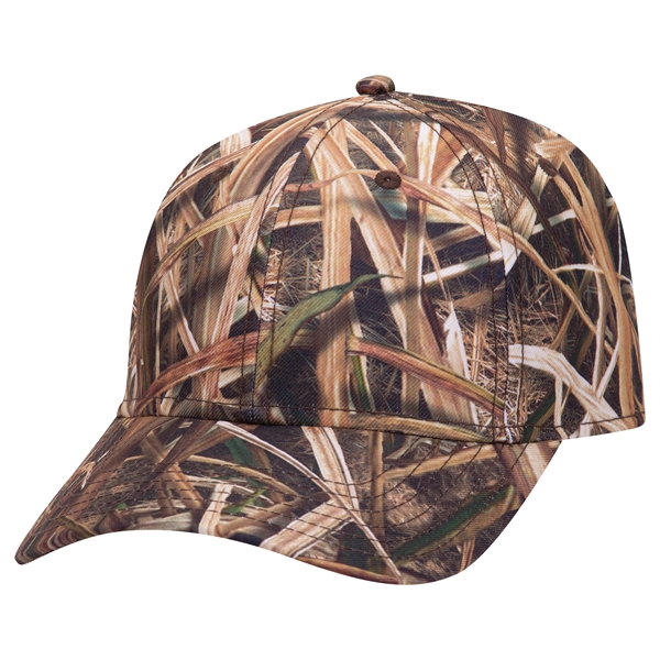 Mossy Oak® Camouflage Polyester Twill 6 Panel Baseball Cap - Mossy Oak® Camouflage Polyester Twill 6 Panel Baseball Cap - Image 16 of 36
