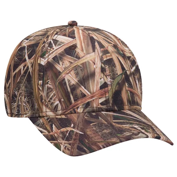 Mossy Oak® Camouflage Polyester Twill 6 Panel Baseball Cap - Mossy Oak® Camouflage Polyester Twill 6 Panel Baseball Cap - Image 13 of 36