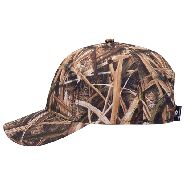 Mossy Oak® Camouflage Polyester Twill 6 Panel Baseball Cap - Mossy Oak® Camouflage Polyester Twill 6 Panel Baseball Cap - Image 17 of 36
