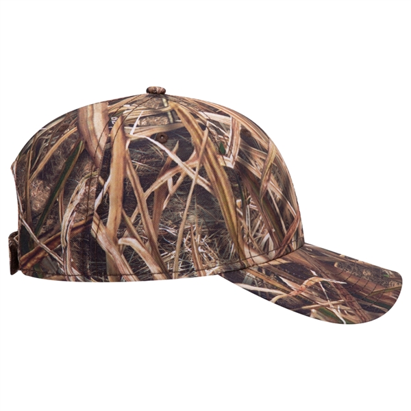 Mossy Oak® Camouflage Polyester Twill 6 Panel Baseball Cap - Mossy Oak® Camouflage Polyester Twill 6 Panel Baseball Cap - Image 18 of 36