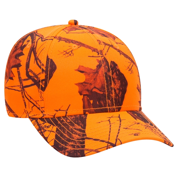 Mossy Oak® Camouflage Polyester Twill 6 Panel Baseball Cap - Mossy Oak® Camouflage Polyester Twill 6 Panel Baseball Cap - Image 25 of 36
