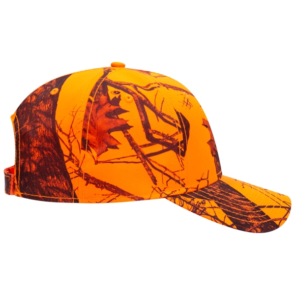 Mossy Oak® Camouflage Polyester Twill 6 Panel Baseball Cap - Mossy Oak® Camouflage Polyester Twill 6 Panel Baseball Cap - Image 30 of 36