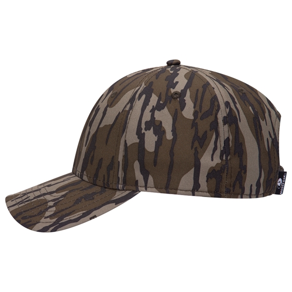 Mossy Oak® Camouflage Polyester Twill 6 Panel Baseball Cap - Mossy Oak® Camouflage Polyester Twill 6 Panel Baseball Cap - Image 35 of 36
