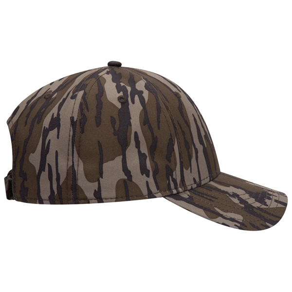 Mossy Oak® Camouflage Polyester Twill 6 Panel Baseball Cap - Mossy Oak® Camouflage Polyester Twill 6 Panel Baseball Cap - Image 36 of 36