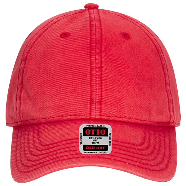 6 Panel Snow Washed Superior Cotton Twill Baseball Cap - 6 Panel Snow Washed Superior Cotton Twill Baseball Cap - Image 3 of 54