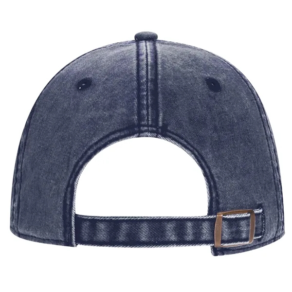 6 Panel Snow Washed Superior Cotton Twill Baseball Cap - 6 Panel Snow Washed Superior Cotton Twill Baseball Cap - Image 14 of 54